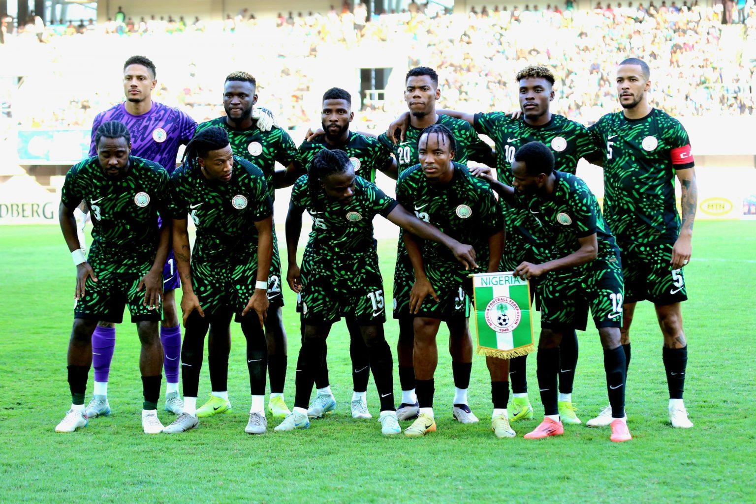 Super Eagles em campo