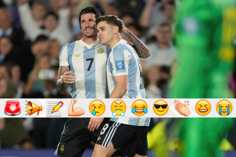 Argentina dá show e massacra o Brasil em clássico das Eliminatórias