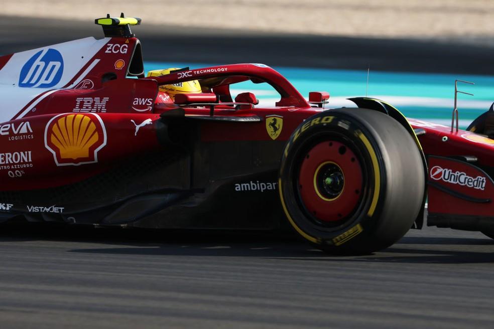 Lewis Hamilton na classificação sprint para o GP da China