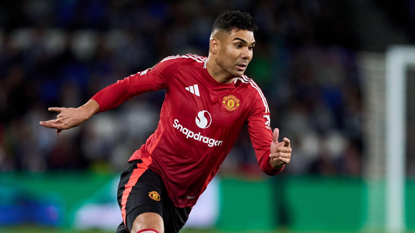 Casemiro, jogador do Manchester United