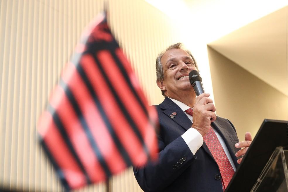 Bap, presidente do Flamengo.