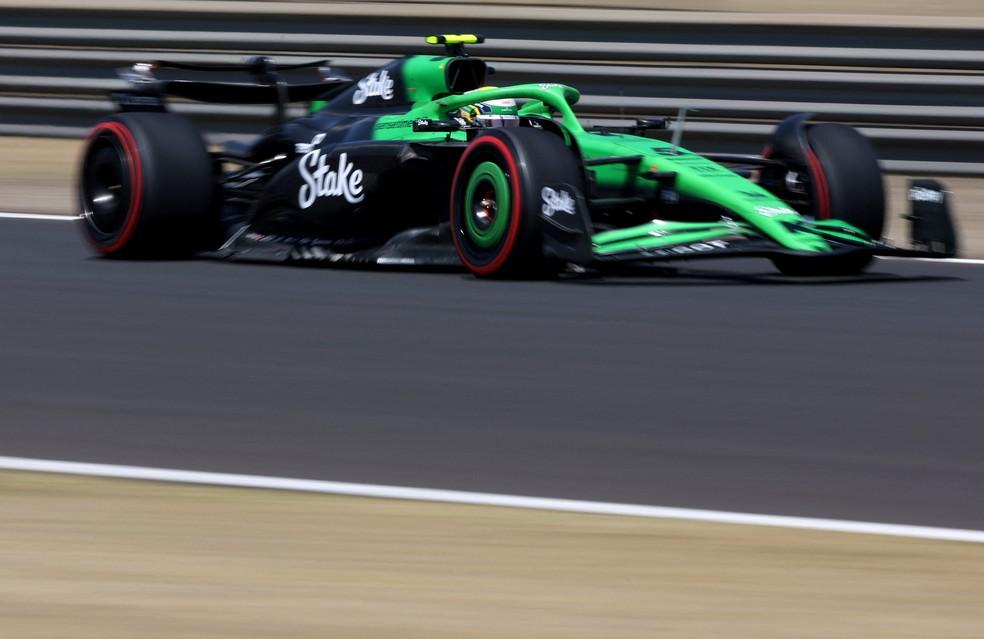 Gabriel Bortoleto na classificação sprint para o GP da China