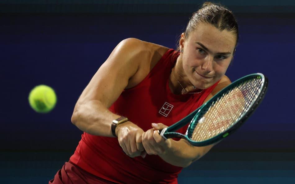 Aryna Sabalenka contra Qinwen Zheng no Miami Open