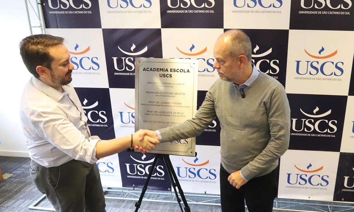 Inauguração da nova Academia Escola da USCS