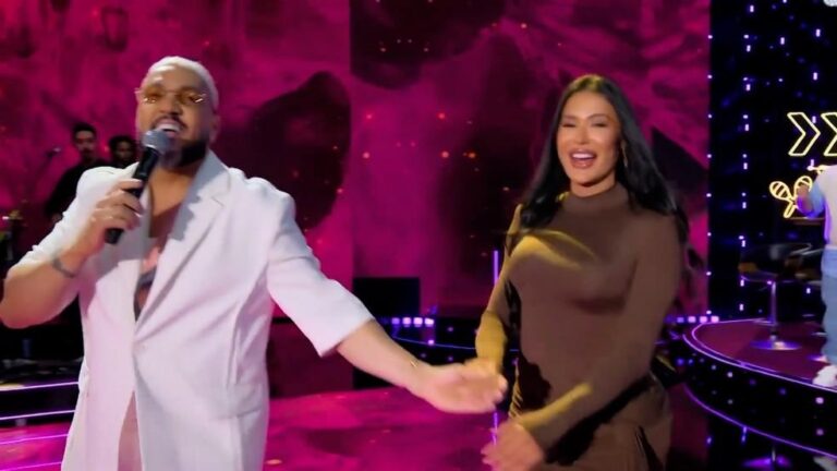 Belo e Gracyanne Barbosa se reencontram em clamor romântico no Domingão com Huck