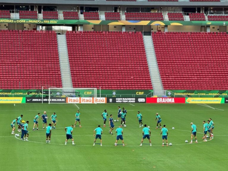 Seleção Brasileira Define Escalação Para Enfrentar a Colômbia