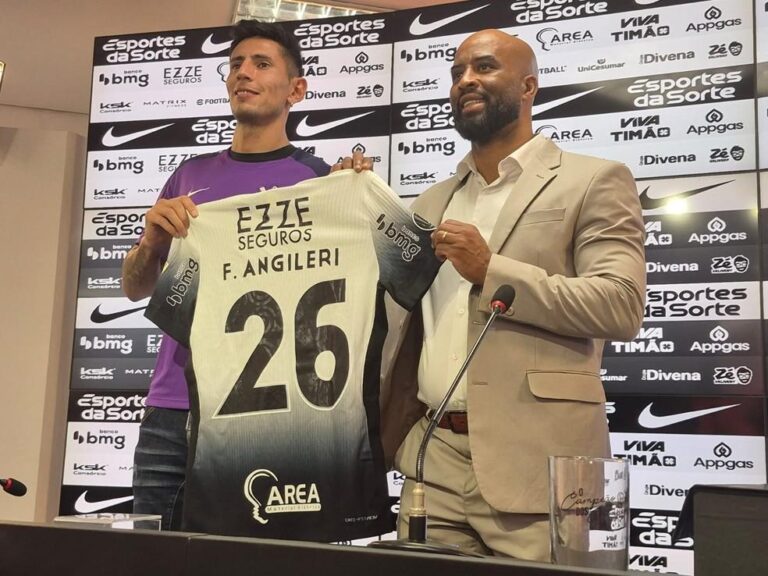 Corinthians Apresenta Angileri em Coletiva: Lateral-esquerdo Fala Sobre Novo Desafio