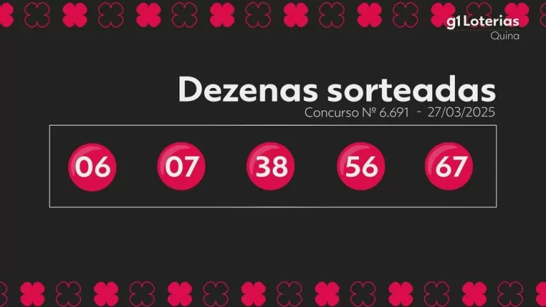 Quina: Resultado do Concurso 6691 e Acumulação para R$ 2 Milhões