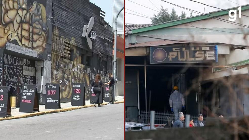 Boate Kiss, em Santa Maria, e boate Pulse, na Macedônia do Norte