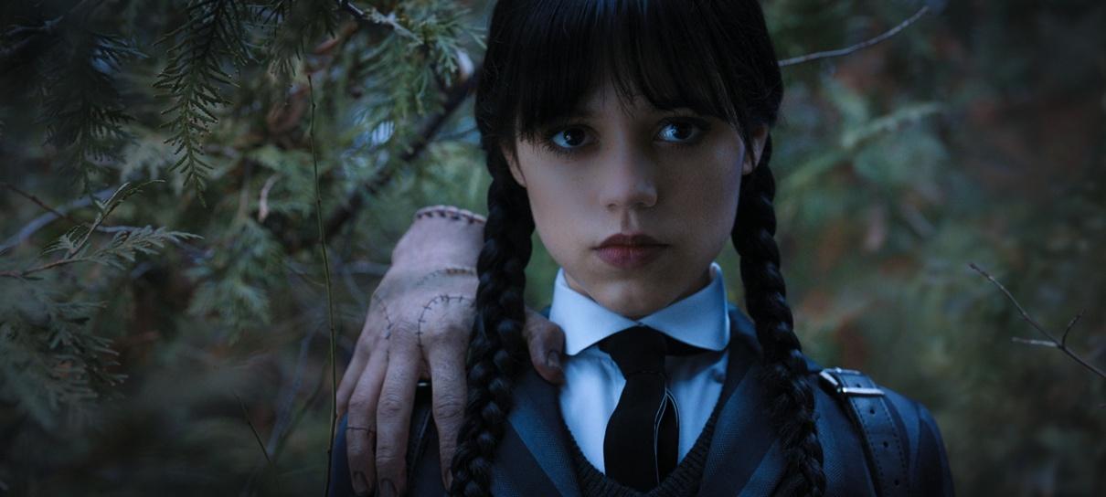 Roteiristas de Wandinha já pensam na terceira temporada, diz Jenna Ortega