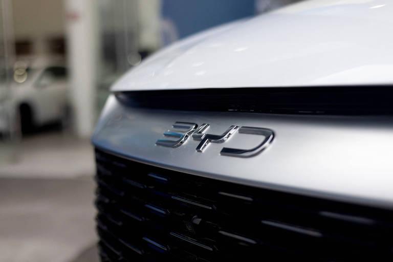 Logotipo da marca BYD