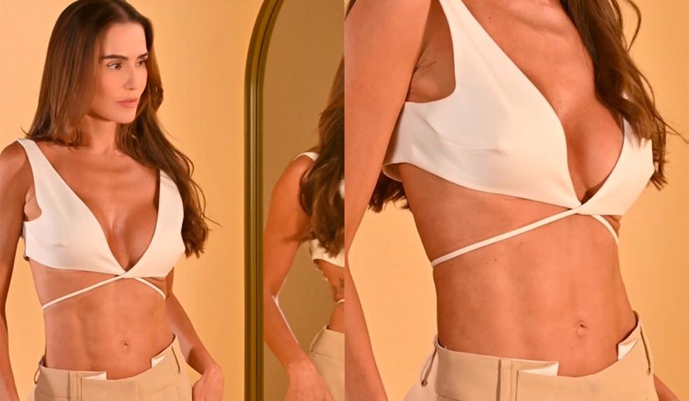 Deborah Secco conta que fez procedimento estético no abdômen