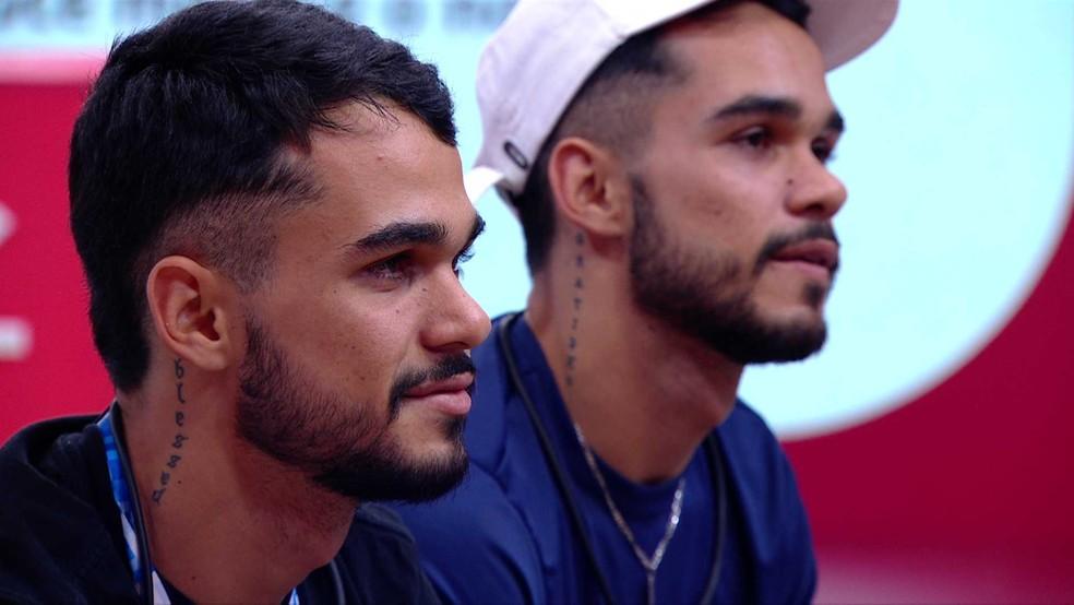 João Gabriel recebe recado de irmãos gêmeos caçulas no Presente do Anjo do BBB 25