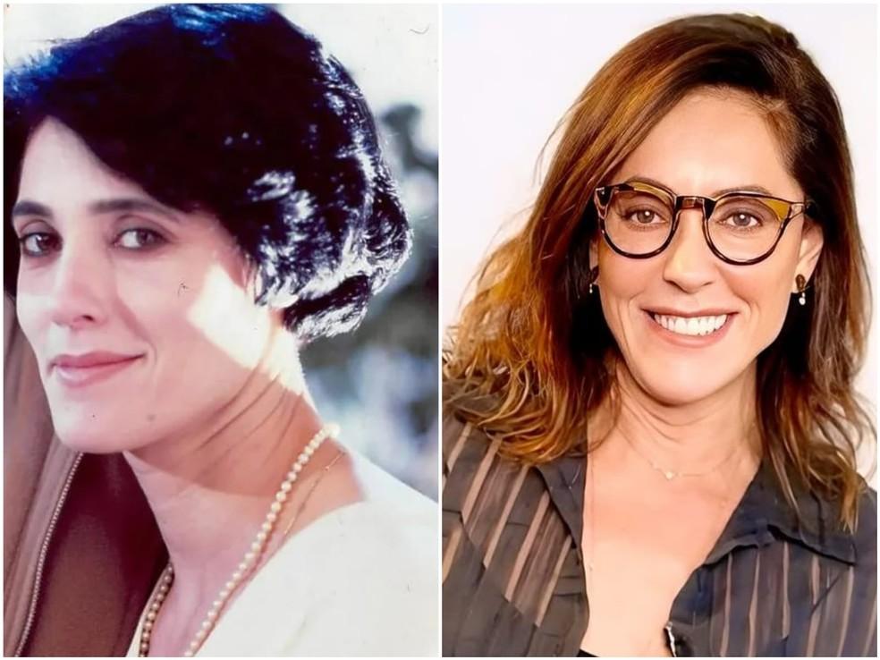 Christiane Torloni em 'A Viagem' como Diná e seu visual atual