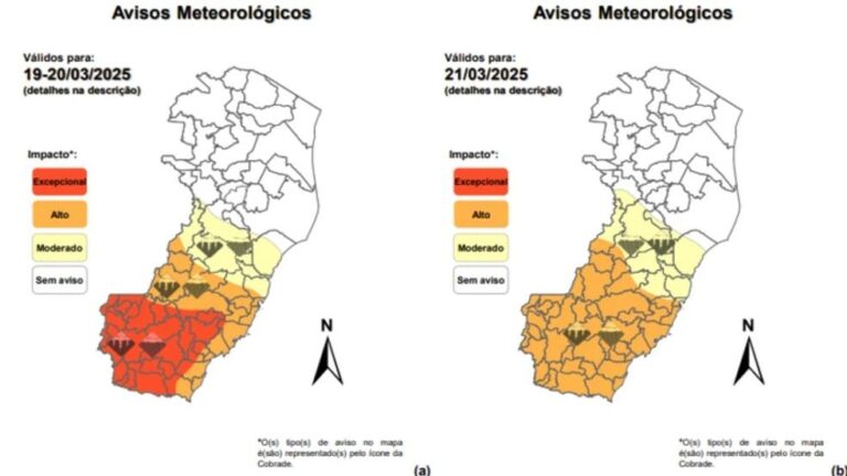 Chuvas Intensas Atingem o Espírito Santo e Mobilizam Ações de Segurança