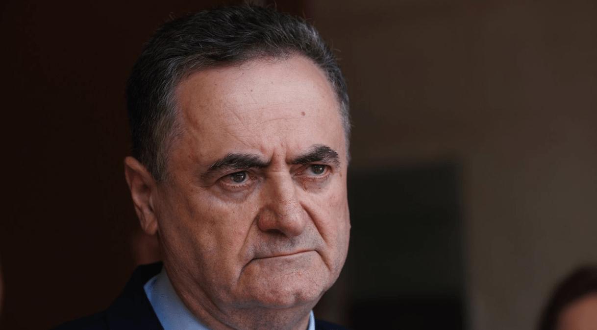 Ministro da Defesa israelense, Israel Katz em Jerusalém