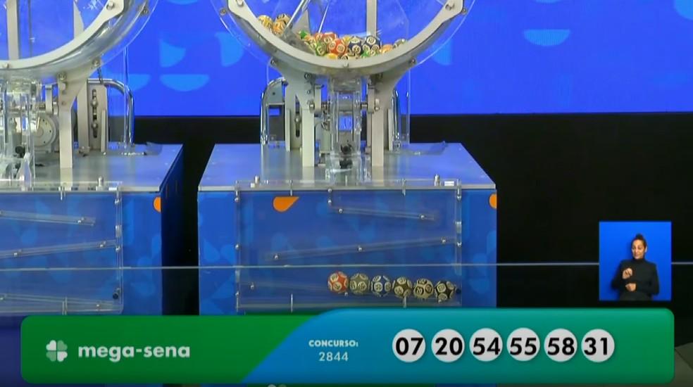 Mega-Sena, concurso 2844