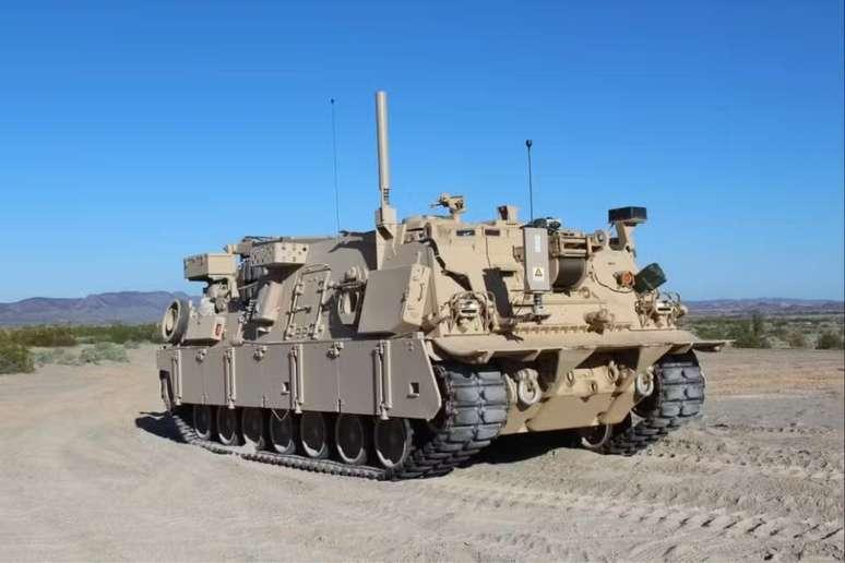 Blindado modelo M88 do Exército dos Estados Unidos