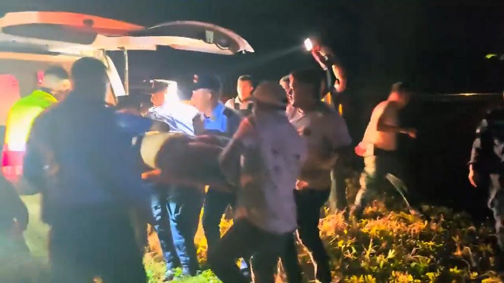 Resgate após avião cair em Honduras