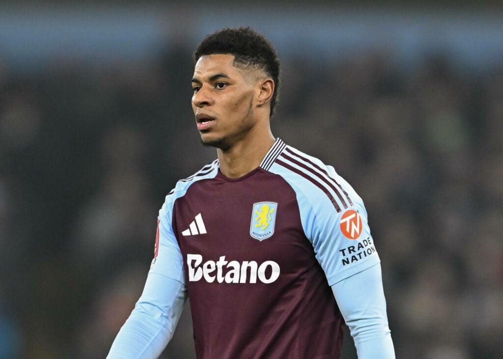 Aston Villa Marcus Rashford