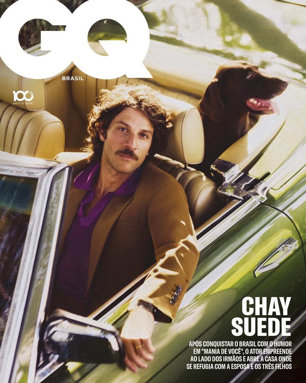 Chay Suede é capa da GQ de março