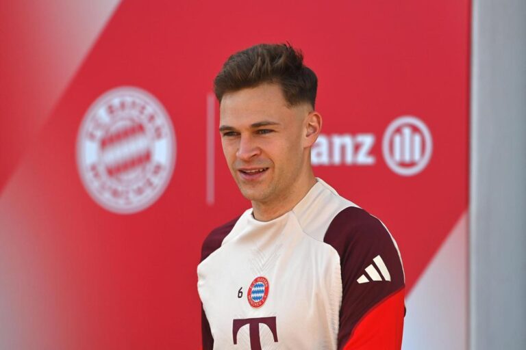 Joshua Kimmich está confirmado para o duelo do Bayern contra o Leverkusen!