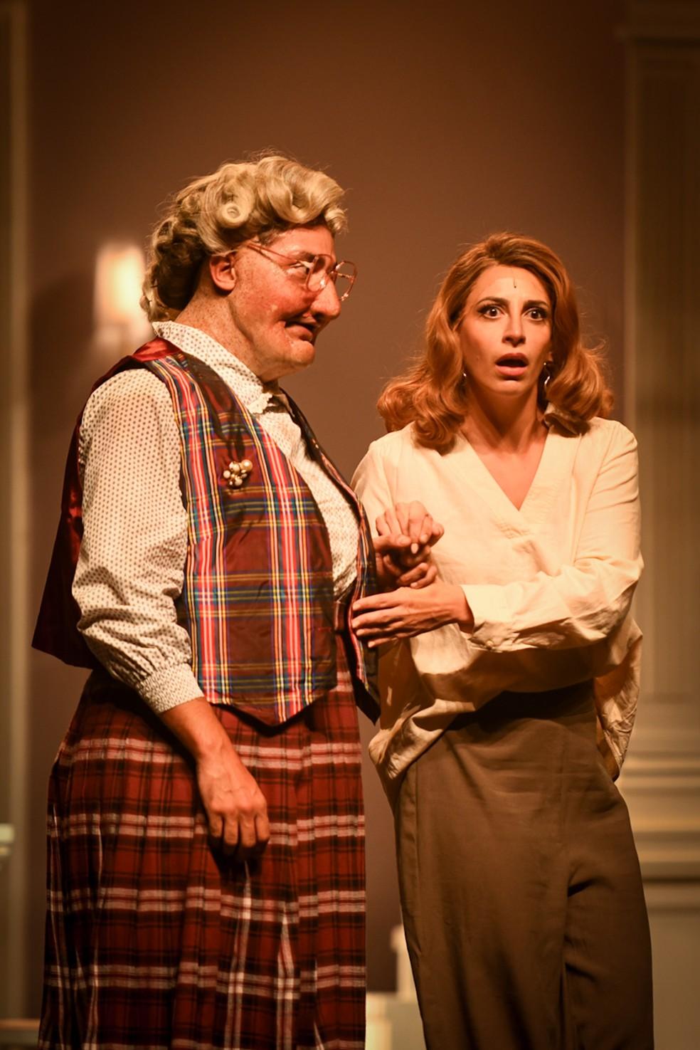 Cena do musical 'Uma Babá Quase Perfeita' — Foto: Andy Santana / Brazil News