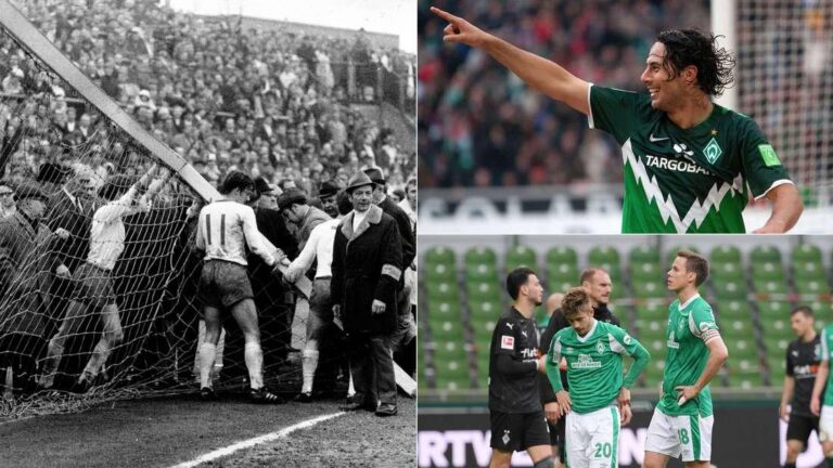Os Jogos Históricos entre Werder Bremen e Borussia Mönchengladbach