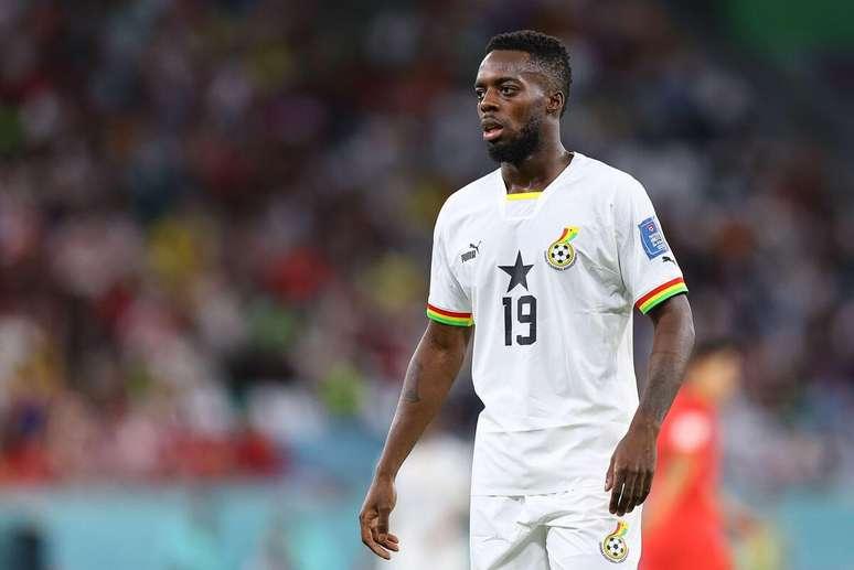 Inaki Williams (Gana) durante jogo pela Copa do Mundo do Catar contra a Coréia do Sul
