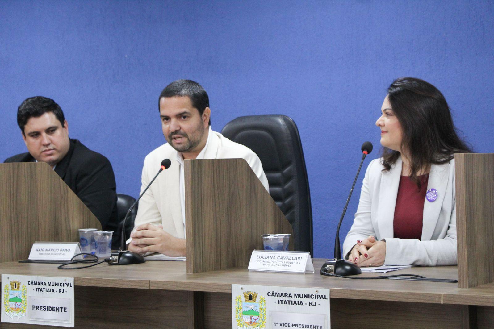 Itatiaia promove evento para conscientizar autoridades sobre violência contra a mulher