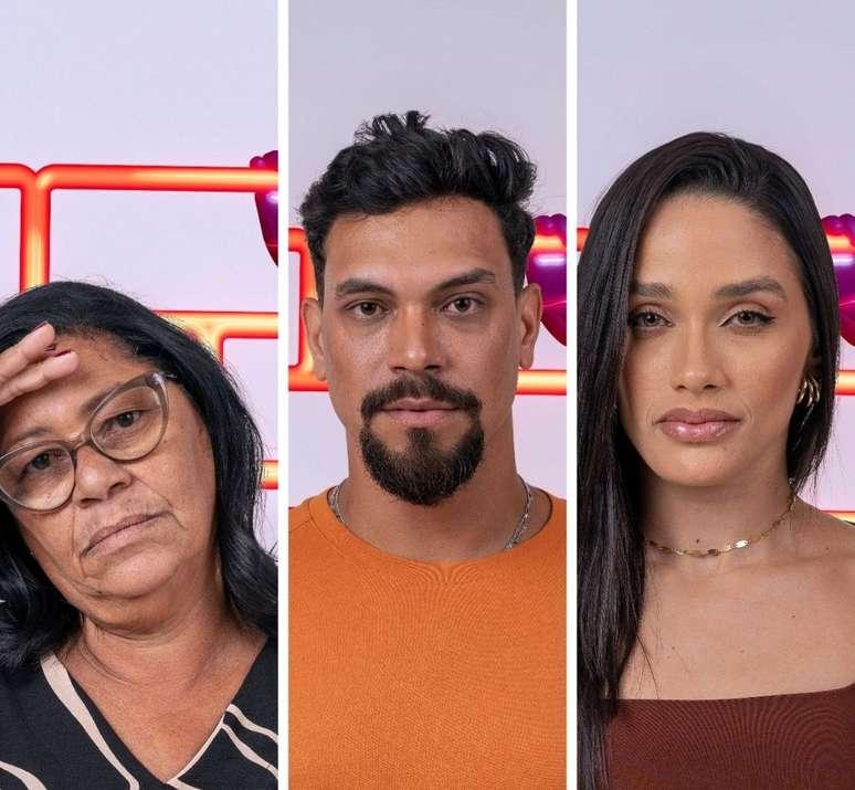 Paredão foi formado por Delma, Vinícius e Eva