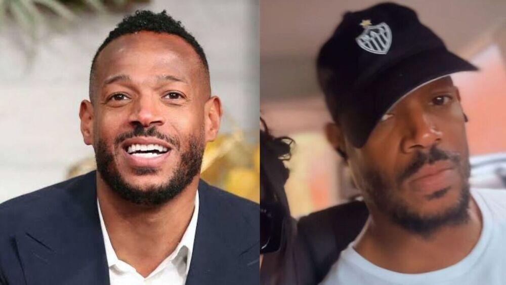 Marlon Wayans aparece com um boné do Atlético Mineiro.