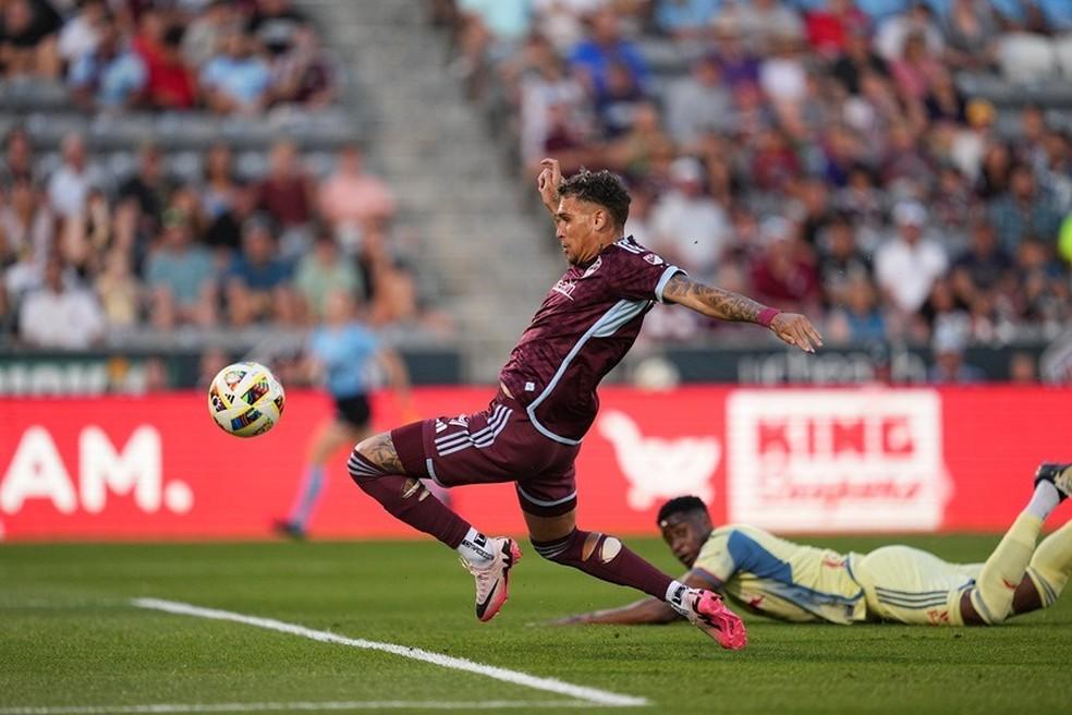 Rafael Navarro em ação pelo Colorado Rapids