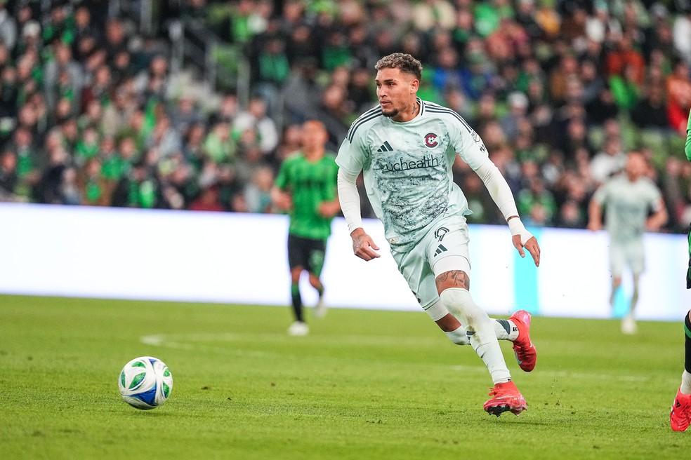 Rafael Navarro em ação pelo Colorado Rapids