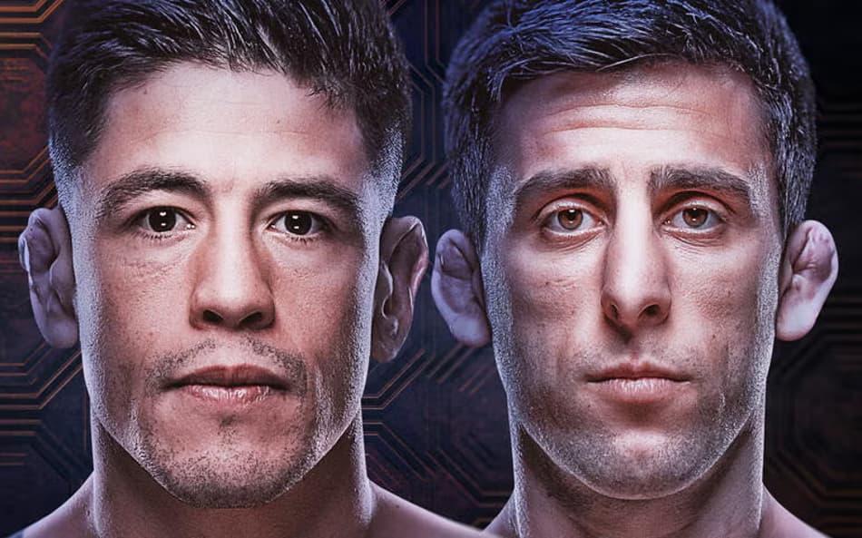 Brandon Moreno e Steve Erceg no UFC Fight Night México