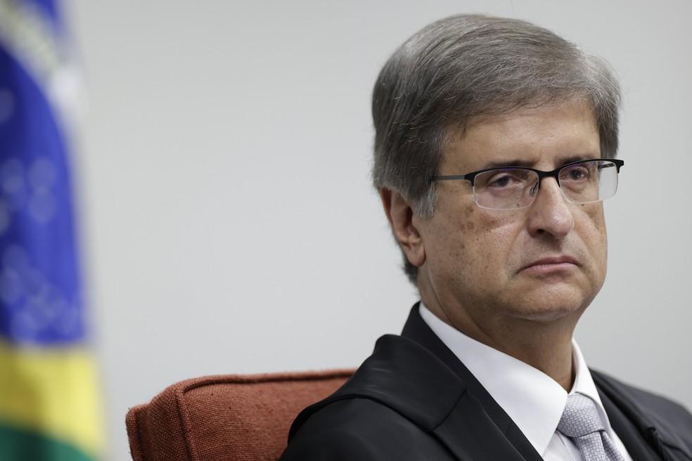 O procurador-geral da República, Paulo Gonet, durante o julgamento da denúncia contra Bolsonaro por golpe de Estado