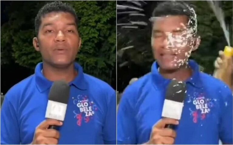 Repórter é roubado ao vivo durante cobertura do Carnaval no Rio de Janeiro