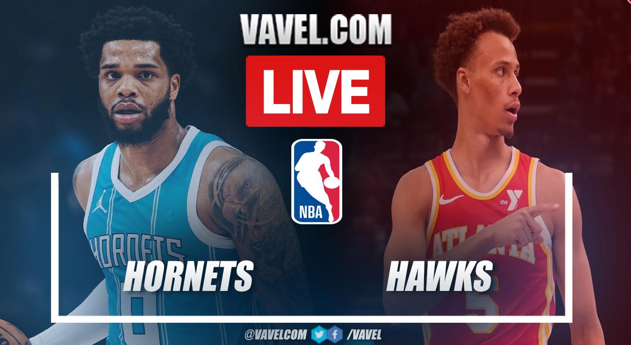 Atualizações ao vivo do jogo Hornets vs Hawks