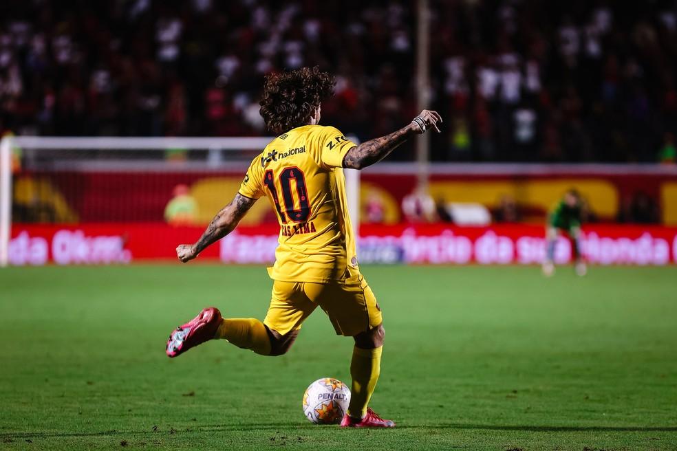 Lucas Lima durante Vitória x Sport