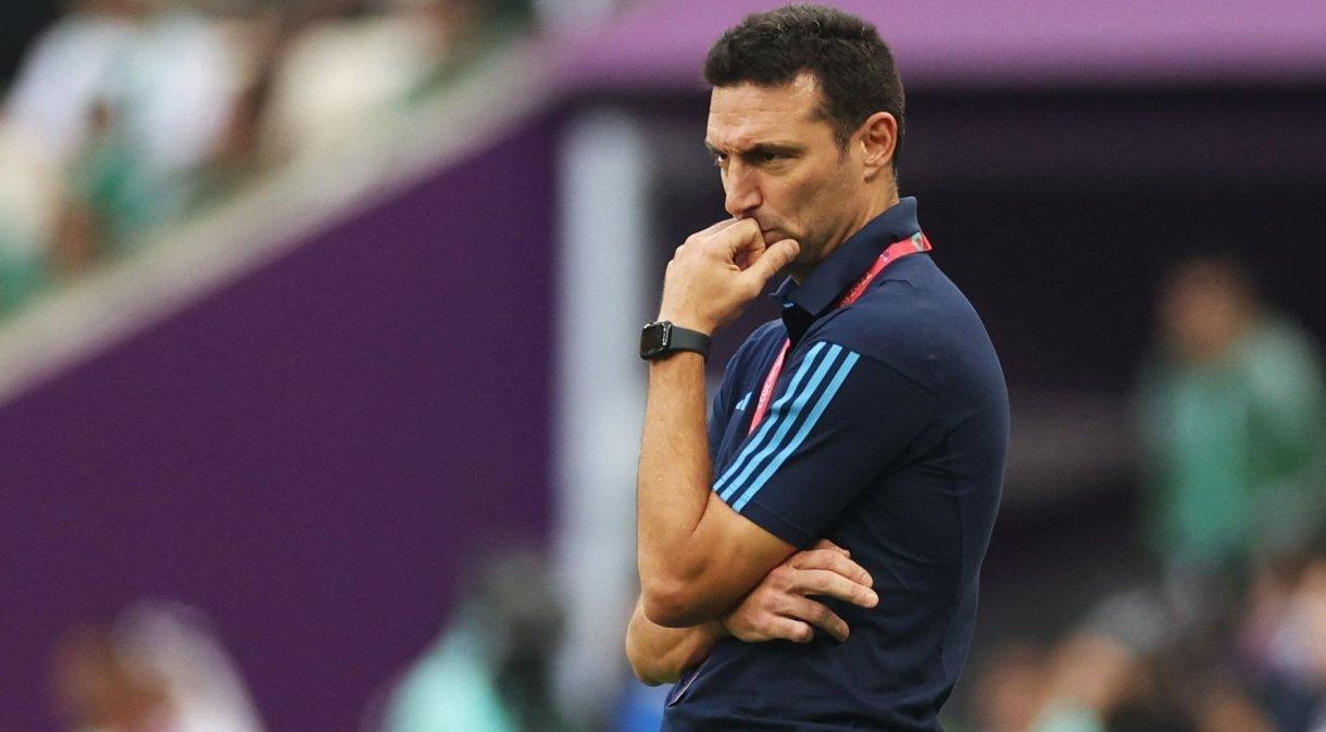 Lionel Scaloni, técnico da Seleção Argentina