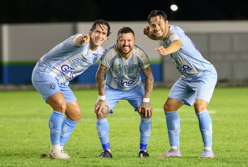 Comemoração do Paysandu