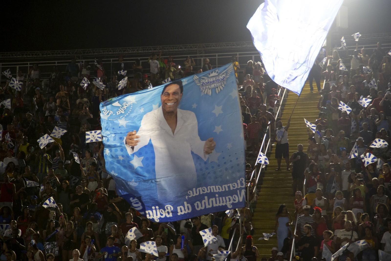 Desfile da Beija-Flor durante o Carnaval 2025