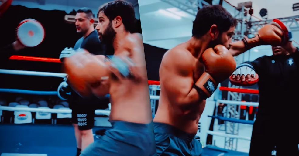 Duda Nagle detalha treinamento para luta de boxe contra Popó