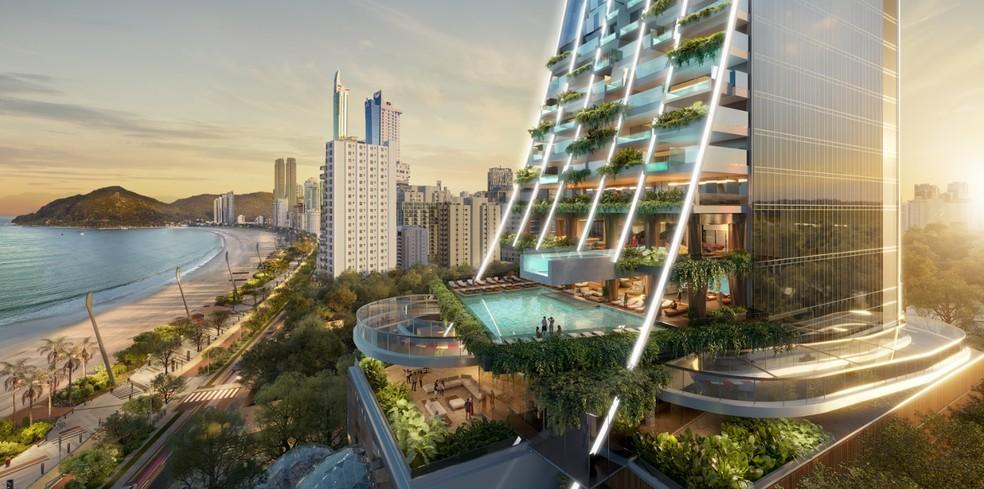 Senna Tower contará com mansões suspensas e mais de 200 apartamentos