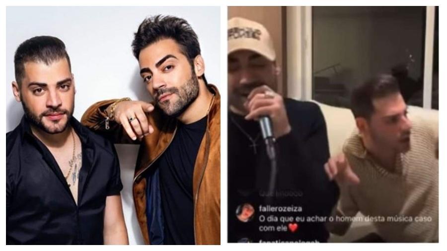Guilherme & Benuto preocupou fãs após encerrar live subitamente.
