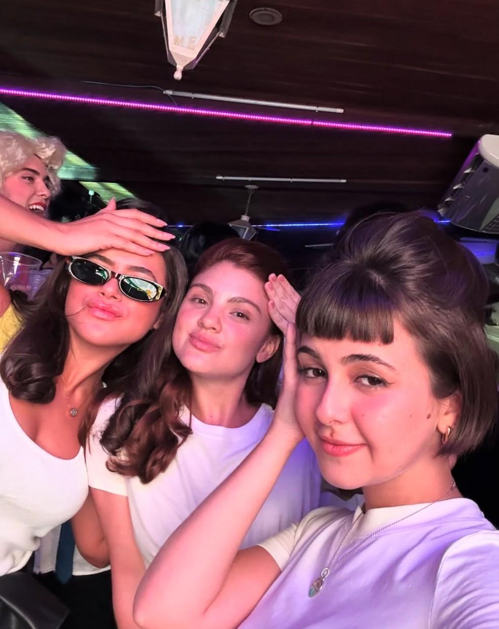 Maisa, Debora Ozório e Klara Castanho