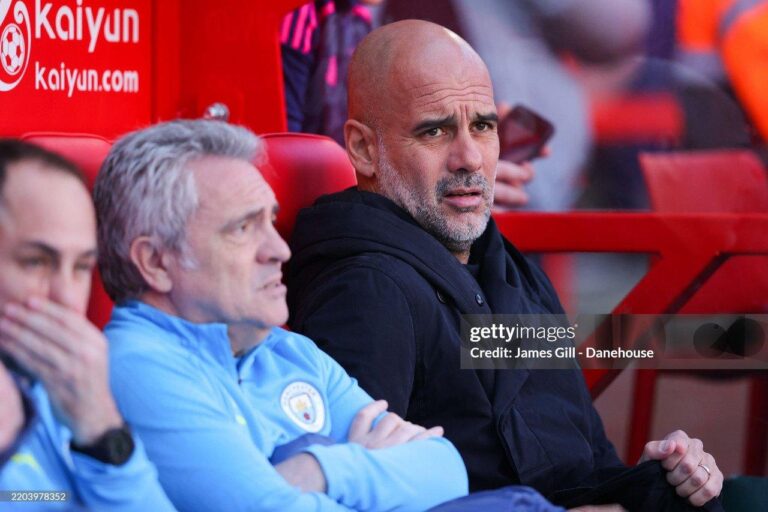 Manchester City: Pep Guardiola Foca na Qualificação para a Champions League