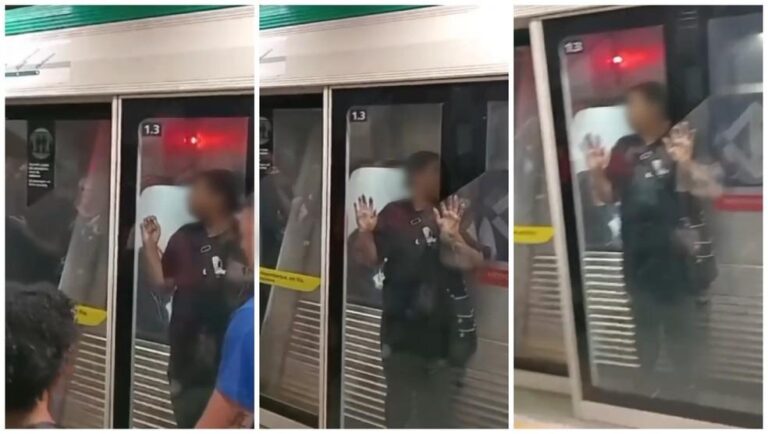 Mulher fica presa entre porta de segurança e vagão na Linha 2-Verde do Metrô de SP