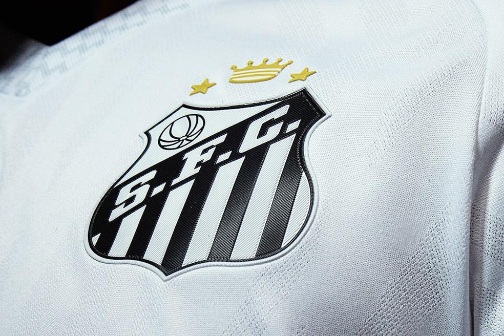 Detail da nova camisa 1 do Santos