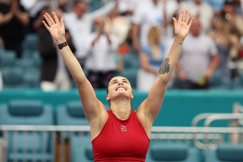 Aryna Sabalenka é campeã do Masters 1000 de Miami